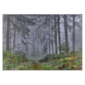 Misty Forest op Ashley Heath, Hampshire, Engeland Snijplank (Voorkant)