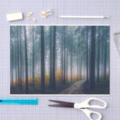 Misty Forest Path Decoupage Tissuepapier (Craft)