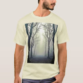 Misty Forest Path: Eerie Beauty T-shirt (Voorkant)