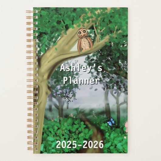 Misty Forest Path Planner (Voorkant)
