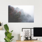Misty Forest Poster (Thuiskantoor)