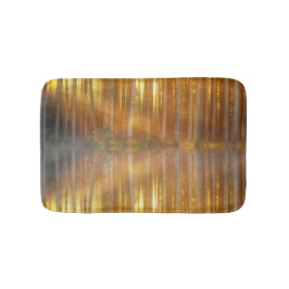 Misty Forest Scene Badmat