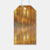 Misty Forest Scene Cadeaulabel (Voorkant)