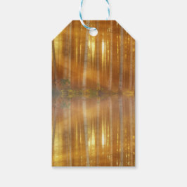 Misty Forest Scene Cadeaulabel