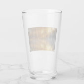 Misty Forest Scene Glas (Achterkant)