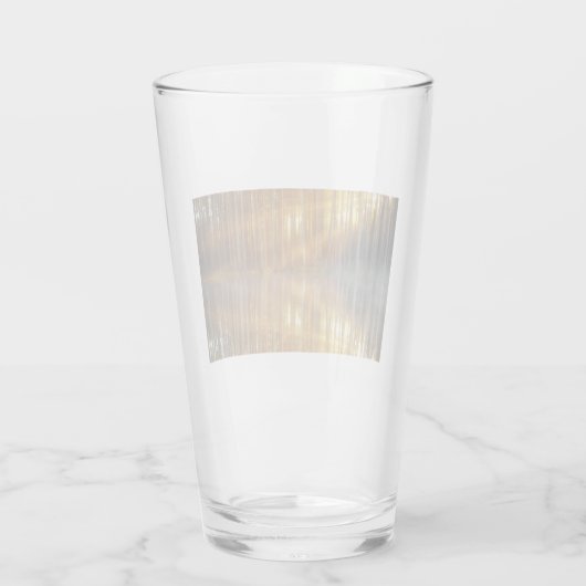 Misty Forest Scene Glas (Achterkant)