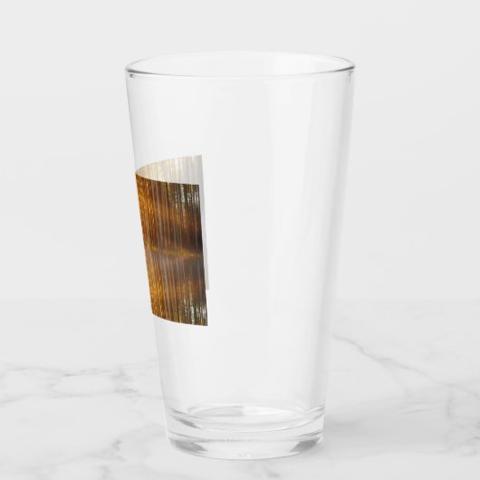 Misty Forest Scene Glas (Links)