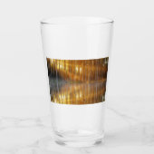 Misty Forest Scene Glas (Voorkant)