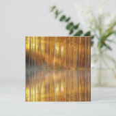 Misty Forest Scene Kaart (Staand voorkant)