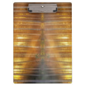 Misty Forest Scene Klembord (Voorkant)