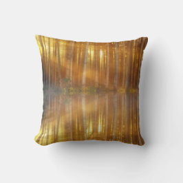 Misty Forest Scene Kussen