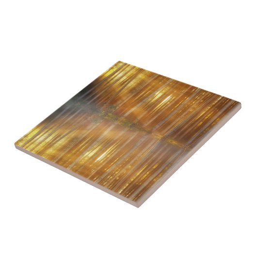 Misty Forest Scene Tegeltje (Zijkant)