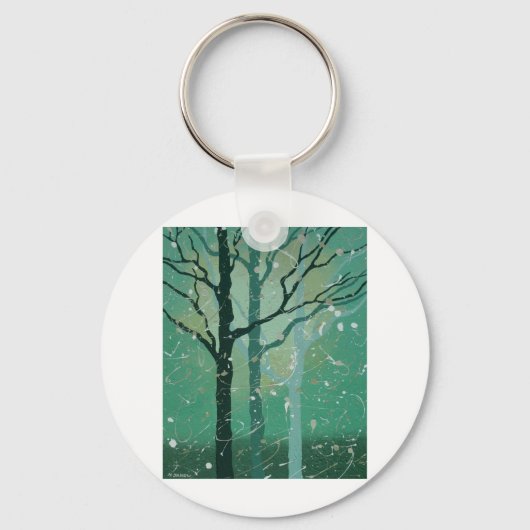 Misty Forest Sleutelhanger (Voorkant)