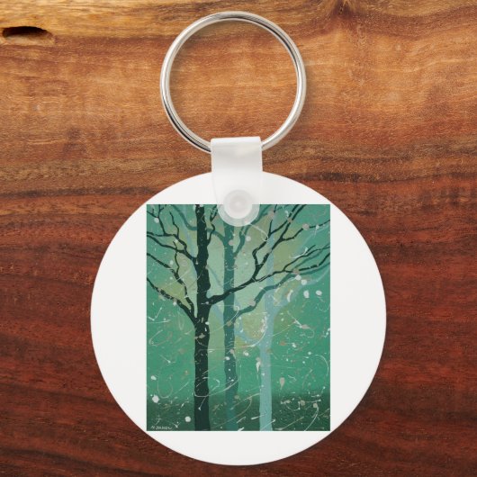 Misty Forest Sleutelhanger (Voorkant)