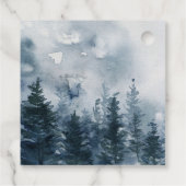 Misty Forest Sweet Sixteen Bedankjes Labels (Achterkant)