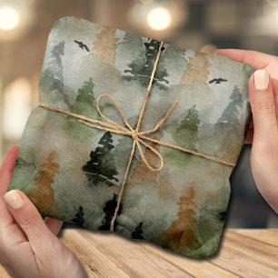 Misty Forest Tissuepapier