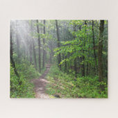 Misty Forest Trail bij Castle Mound Legpuzzel (Horizontaal)