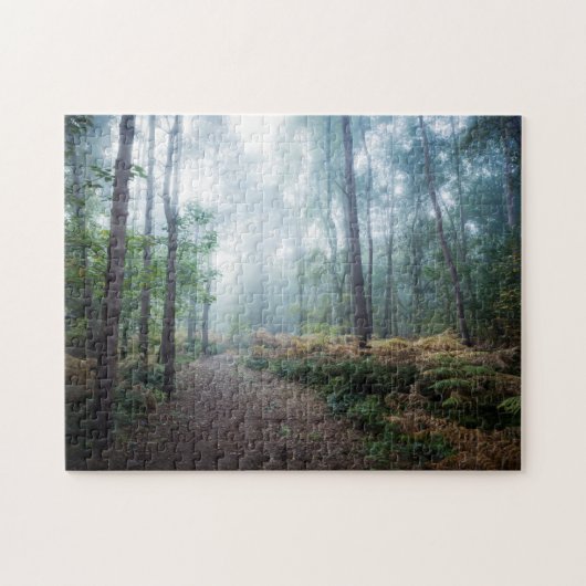 Misty Forest Walk Legpuzzel (Horizontaal)