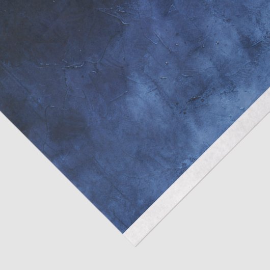 Misty Forest Waterverf Pijnbomen Decoupage Tissuepapier (Detail)