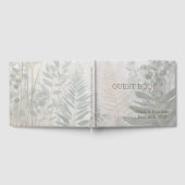 Misty Forest Wedding Guest Book Gastenboek (Volledig)