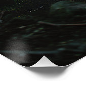 Misty Forest Wolf Pack Perfect Poster (Hoek)