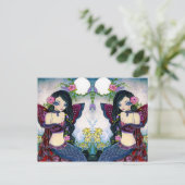 Misty Garden - Briefkaart (Staand voorkant)