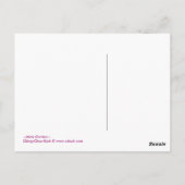Misty Garden - Briefkaart (Achterkant)