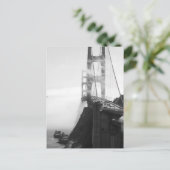 Misty Golden Gate Bridge II Briefkaart (Staand voorkant)
