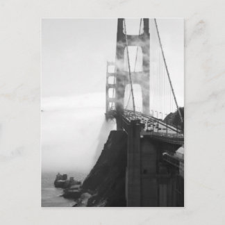Misty Golden Gate Bridge II Briefkaart