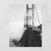 Misty Golden Gate Bridge II Briefkaart (Voorkant)