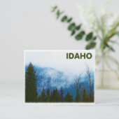 Misty Gray Briefkaart (Staand voorkant)