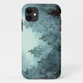 Misty Grey Waterverf Trees Case-Mate iPhone Case (Achterkant)