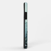 Misty Grey Waterverf Trees Case-Mate iPhone Case (Achterkant/rechts)