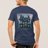 Misty Haunted House T-shirt (Achterkant)