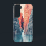Misty Herfsten Dreamscape Telefoonhoesje Samsung Galaxy Hoesje<br><div class="desc">Cascading watervallen ontmoeten een diepe kloof van mist en steen,  vormen een vreedzame natuurlijke ontsnapping met koele,  vloeiende energie.</div>
