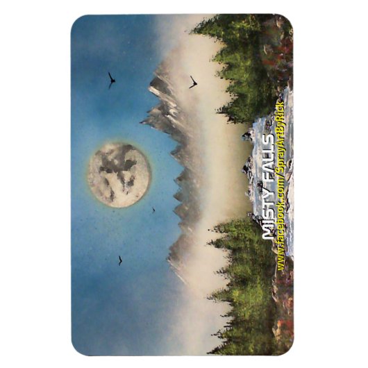 Misty Herfsten Magneet (Verticaal)