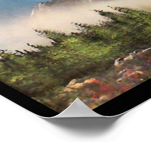 Misty Herfsten Poster (Hoek)