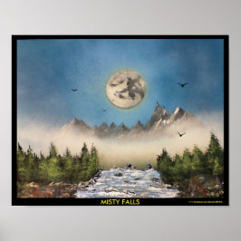 Misty Herfsten Poster