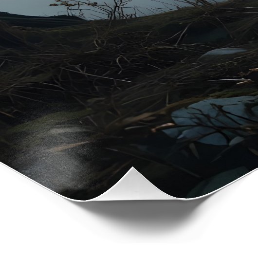 Misty Hill Swing Perfect Poster (Hoek)