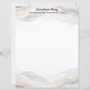 Misty Hills Briefpapier