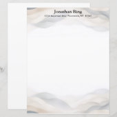 Misty Hills Stationery Paper (Voorkant / Achterkant)