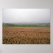 Misty Irish Meadow Print (Voorkant)