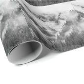 Misty Jiuzhaigou: UNESCO-erfgoed China. Cadeaupapier (Rol Hoek)