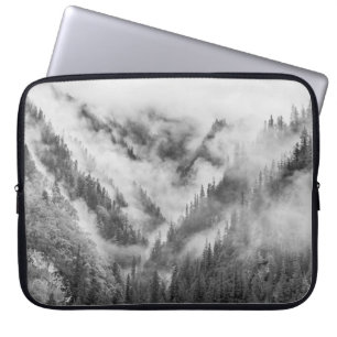 Misty Jiuzhaigou: UNESCO-erfgoed China. Laptop Sleeve