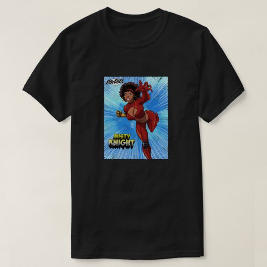 Misty Knight T-Shirt Copy (Design voorkant)