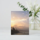 Misty Laguna Beach Sunrise Briefkaart (Staand voorkant)