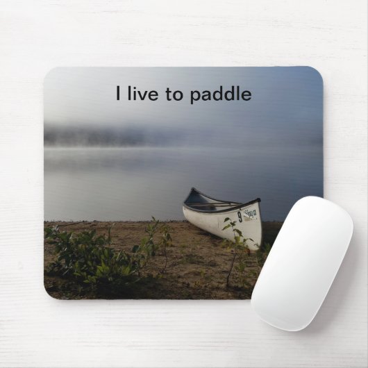 Misty Lake Canoe Muismat (Met muis)