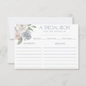 Misty Lake | Heerlijk zacht stoffig bloemenrecept  Kaart (Voorkant)