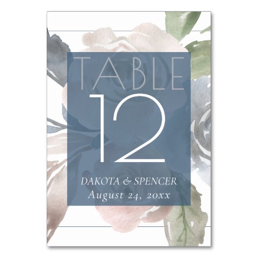 Misty Lake | Heerlijk zacht stoffig Hued leisteen Kaart (Achterkant)