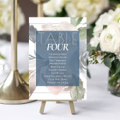 Misty Lake | Mooie zachte stoffige bloemennamen Kaart